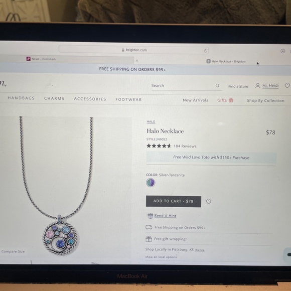 Brighton Halo Necklace NWOT - Picture 2 of 8